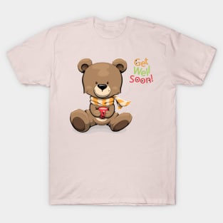 Get Well Soon Cute Bear T-Shirt